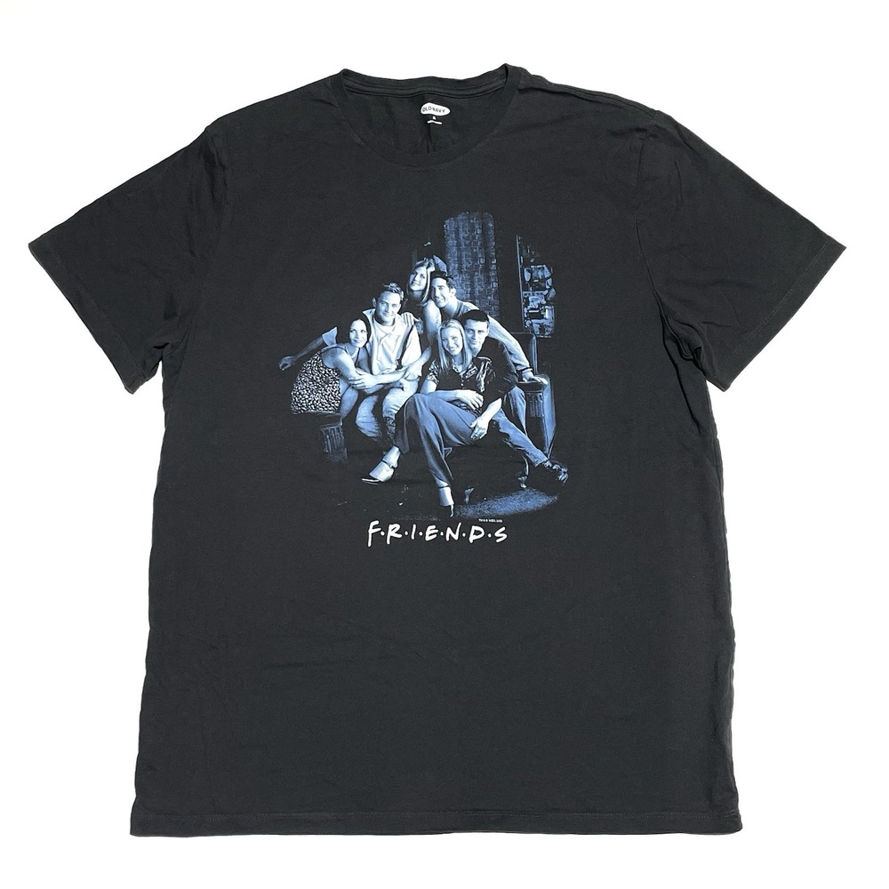 Friends Show Cast T-Shirt‎ Women's Size XL Gray Short Sleeve Shirt